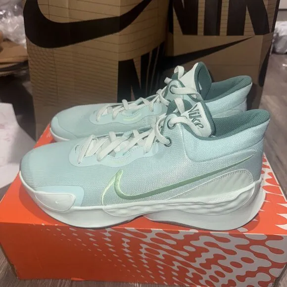 Nike Elevate 3 Womens 13 Mens 11.5 DD9304-301 Barely Green Basketball Shoes