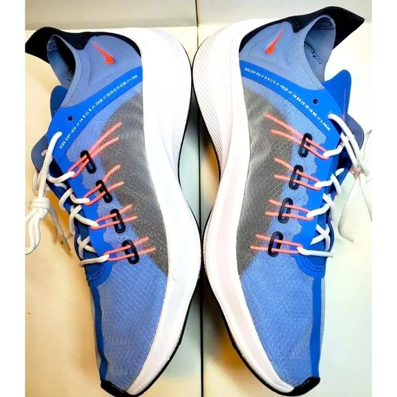 NIKE EXP-X14 AO1554 Photo Blue Gray Run Gym Shoes Mens Size 8 New Box Fast Ship