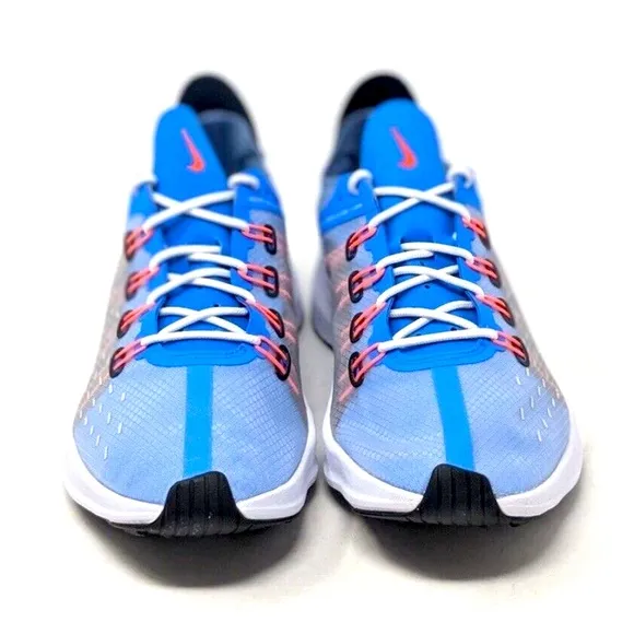 NIKE EXP-X14 AO1554 Photo Blue Gray Run Gym Shoes Mens Size 8 New Box Fast Ship