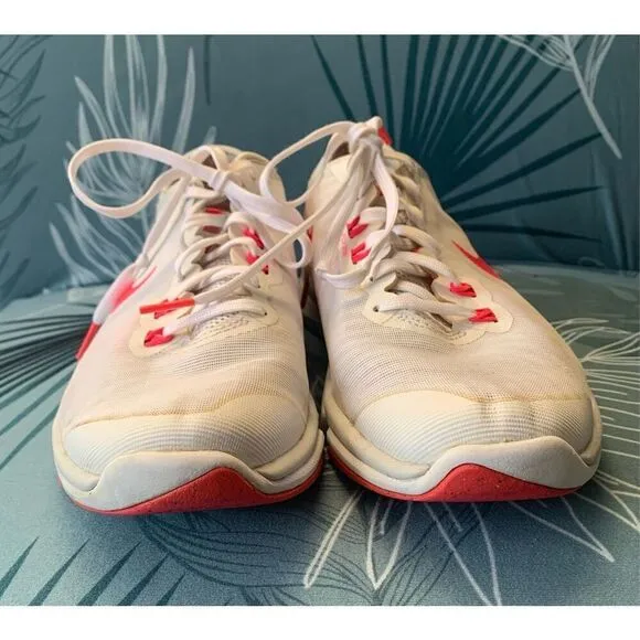 NIKE FLEX SUPREME TR4 white pink SNEAKER GYM SHOES sz 8