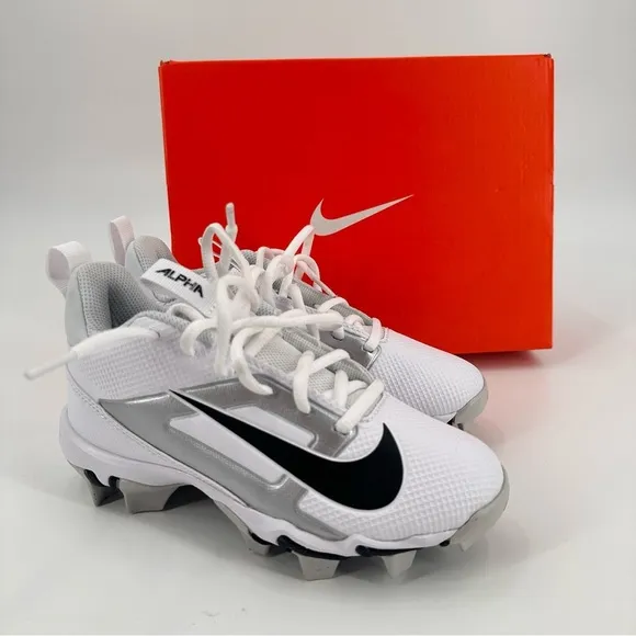 Nike Football Cleats Menace 4 Shark BG Shoes Little Boys Size 1 NEW