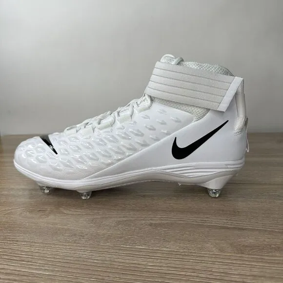 Nike Football Cleats Mens‎ 11.5 White Force Savage Pro 2 Detachable BV3981-100