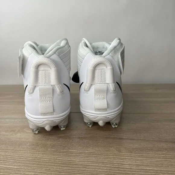 Nike Football Cleats Mens‎ 11.5 White Force Savage Pro 2 Detachable BV3981-100