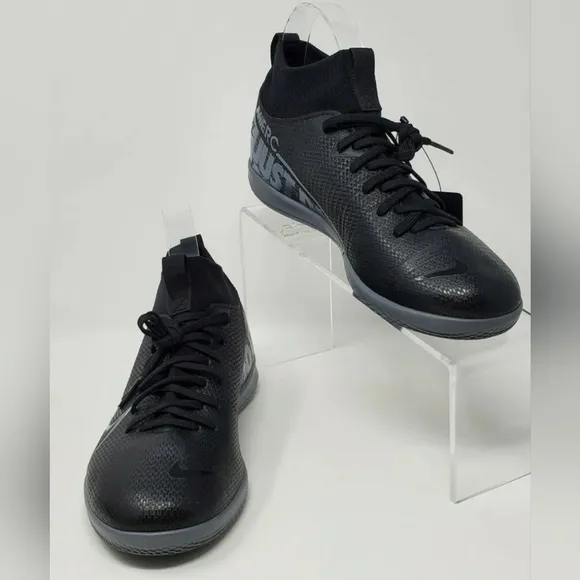 Nike Football shoes Mercurial Superfly 4.5Y Academy Ic Jr AT8135 001 black New
