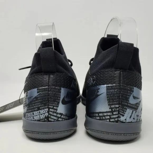 Nike Football shoes Mercurial Superfly 4.5Y Academy Ic Jr AT8135 001 black New