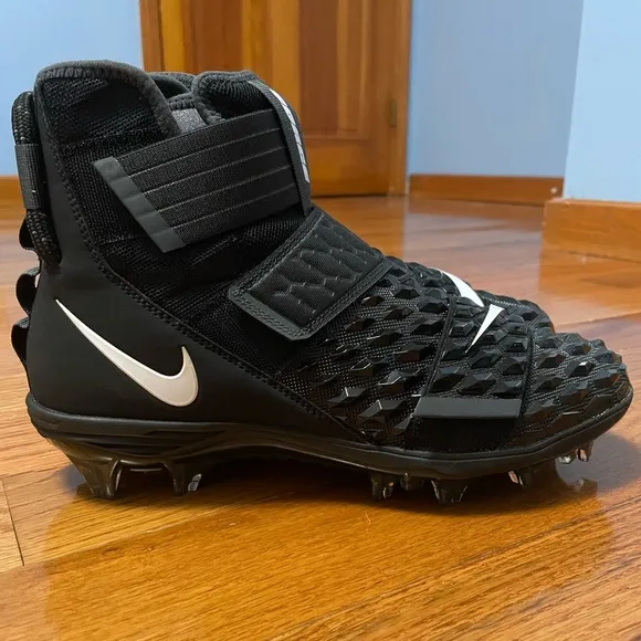 Nike Force Savage Elite 2 TD Black Football Cleats AH3999-001 Men's Size 16