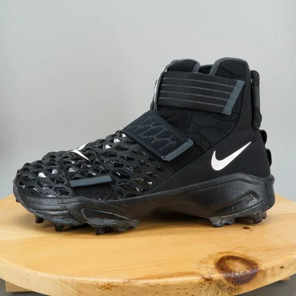 Nike Force Savage Elite 2 TD Shark Mens Size 13.5 Football Cleats Black NEW