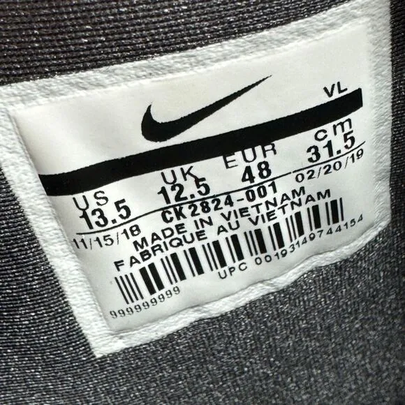 Nike Force Savage Elite 2 TD Shark Mens Size 13.5 Football Cleats Black NEW