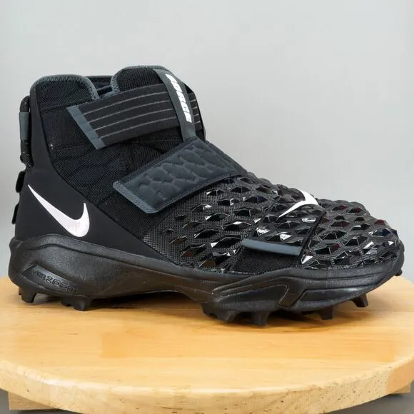 Nike Force Savage Elite 2 TD Shark Mens Size 18 Football Cleats Black NEW