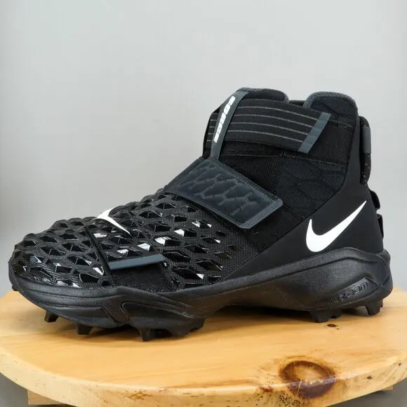 Nike Force Savage Elite 2 TD Shark Mens Size 18 Football Cleats Black NEW