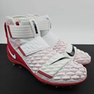 Nike Force Savage Elite‎ 2 White Cardinal Red BV3962-102 Men's Size 14.5 New