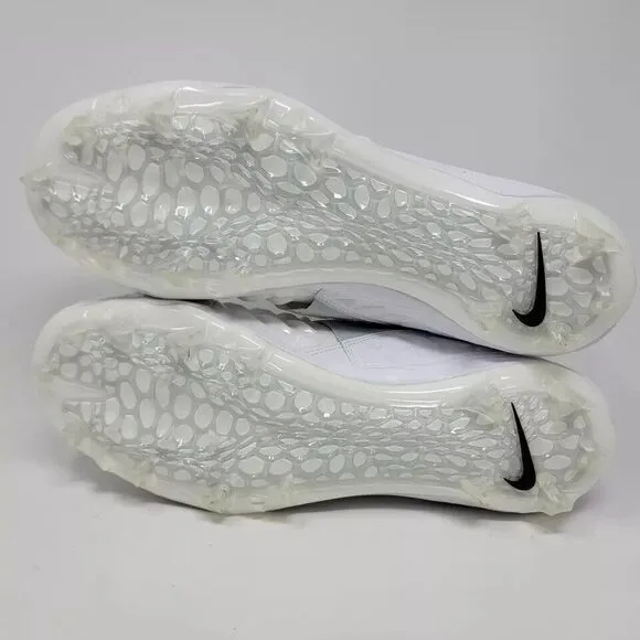 Nike Force Savage Elite 2 White Football Cleats‎ Men's Size 17 AH3999-100 New