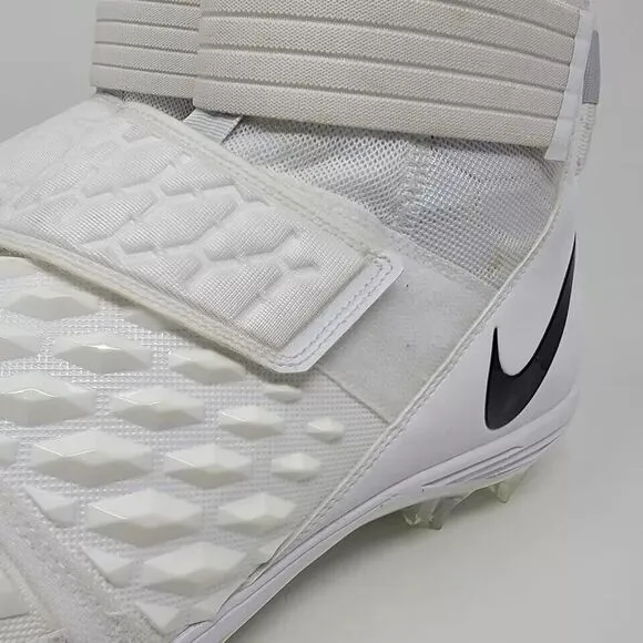 Nike Force Savage Elite 2 White Football Cleats‎ Men's Size 17 AH3999-100 New