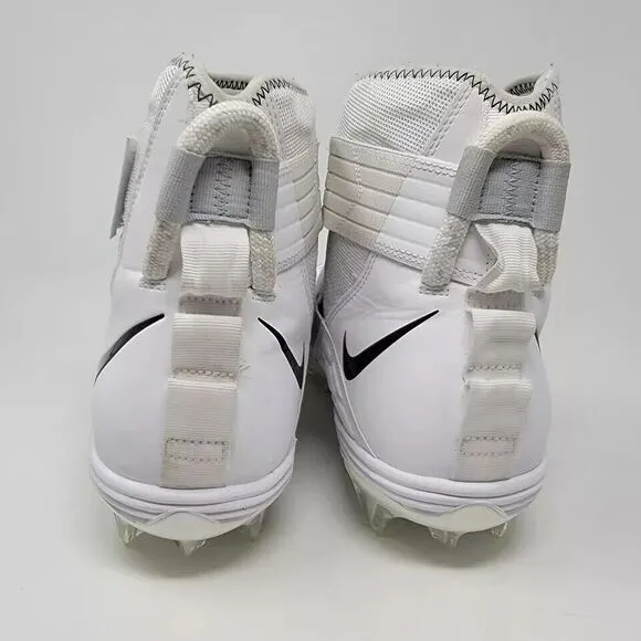 Nike Force Savage Elite 2 White Football Cleats‎ Men's Size 17 AH3999-100 New