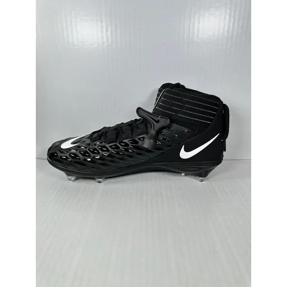 Nike Force Savage Pro 2 Black Football Detachable Mens Size 13.5 BV3981-001 NEW