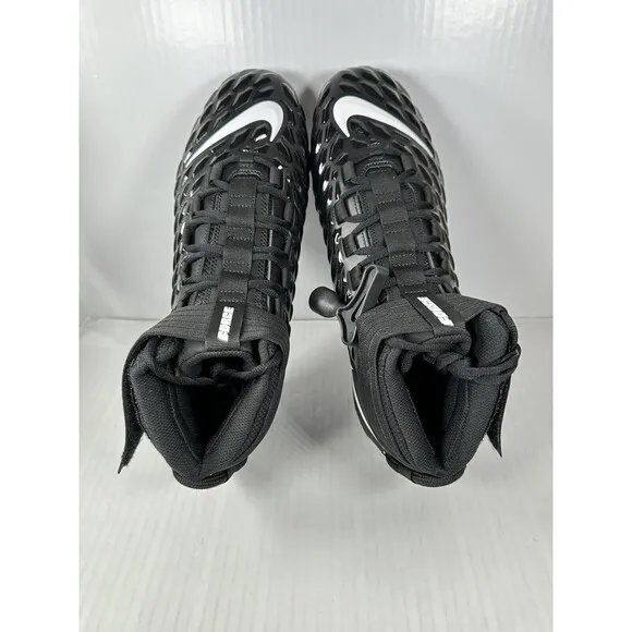 Nike Force Savage Pro 2 Black Football Detachable Mens Size 13.5 BV3981-001 NEW