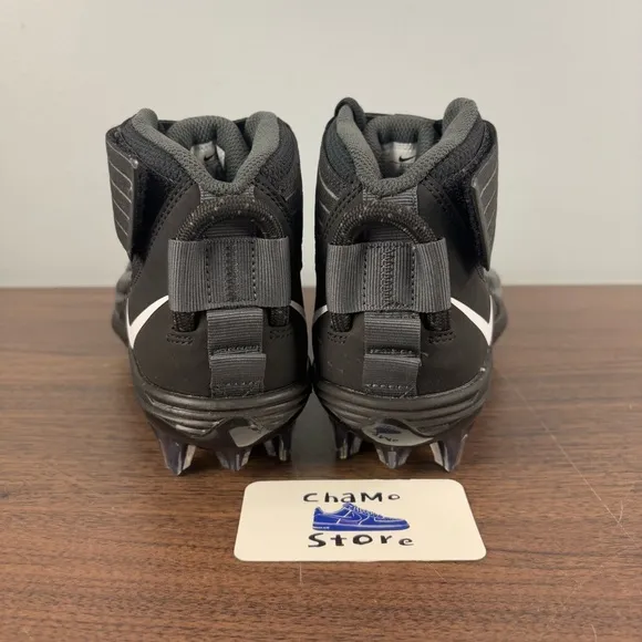 Nike Force Savage Pro 2 Football Cleats Black Shoes AH4000-002 Men’s Sz 10.5