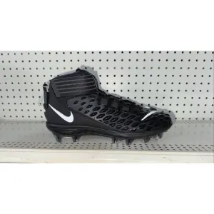 Nike Force Savage Pro 2 Mens Football Cleats Size 10 Black Gray White AH4000-002