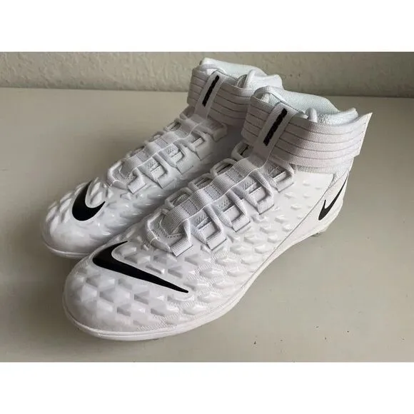 Nike Force Savage Pro 2 Detachable Football Cleats White BV3981-100 Men’s Sz 12