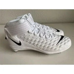 Nike Force Savage Pro 2 Detachable Football Cleats White BV3981-100 Men’s Sz 12