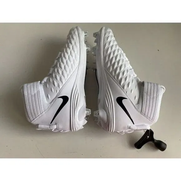 Nike Force Savage Pro 2 Detachable Football Cleats White BV3981-100 Men’s Sz 12