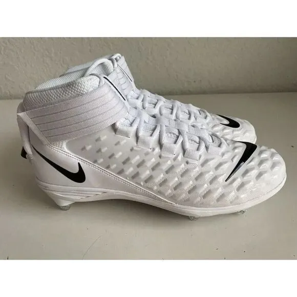 Nike Force Savage Pro 2 Detachable Football Cleats White BV3981-100 Men’s Sz 12