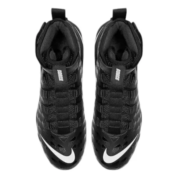 Nike Force Savage Shark 2 Football‎ Cleats AQ7722-001 Black/White Size 11 NIB