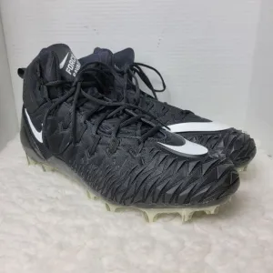 Nike Force Savage Pro Mens HighTop Shoes Size 16 Shark Black Football Cleat 2016