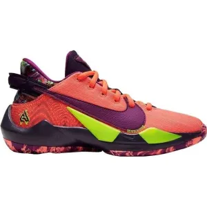 NIKE FREAK 2 SE (GS) BIG KIDS CZ4177 MANGO PLUM VOLT SIZE 6 YOUTH - WOMENS 7.5