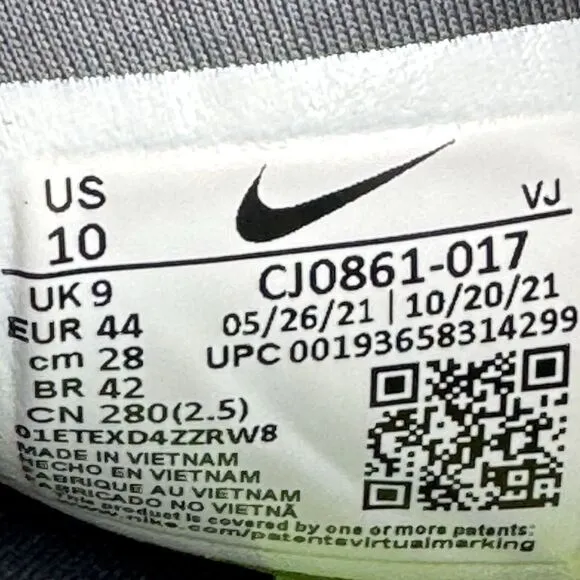 Nike Free Metcon 3 Atmosphere Shoes Mens Size 10 Lifting Gym Performance Sneaker