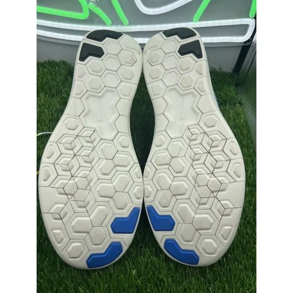 Nike Free RN Distance 2‎ Running Shoes Boston Marathon Blue Mens 8 839478-416