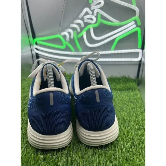 Nike Free RN Distance 2‎ Running Shoes Boston Marathon Blue Mens 8 839478-416