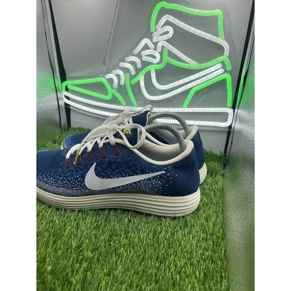 Nike Free RN Distance 2‎ Running Shoes Boston Marathon Blue Mens 8 839478-416