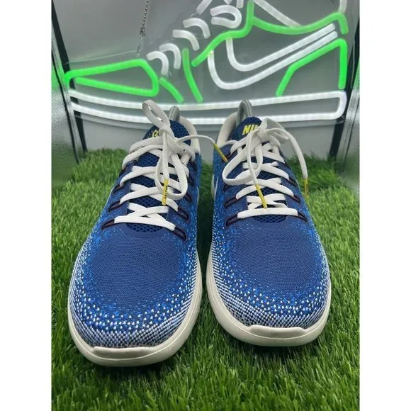 Nike Free RN Distance 2‎ Running Shoes Boston Marathon Blue Mens 8 839478-416
