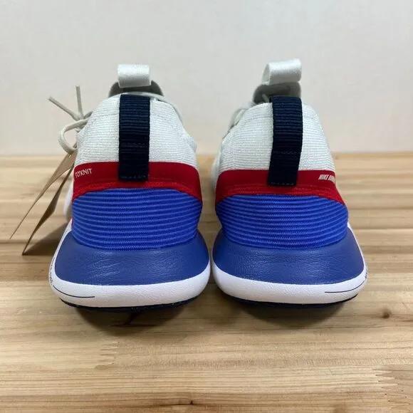 Nike Free RN Next Nature Road running shoes Mens 11.5 White Sea Glass Blue Red