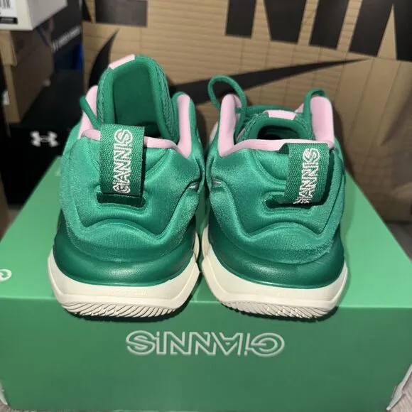 Nike Giannis Immortality 3 Men's 11 DZ7533-300 Green Pink Basketball Shoes