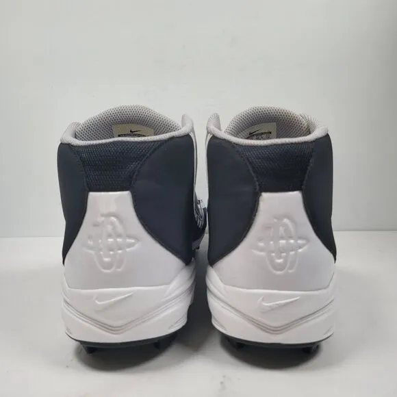Nike Huarache Men's Gray Black Baseball Cleats 807131-001 US Size 14