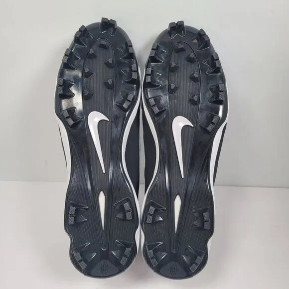 Nike Huarache Men's Gray Black Baseball Cleats 807131-001 US Size 14