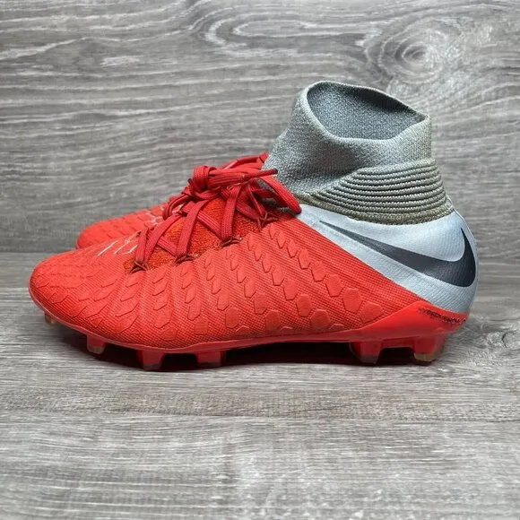 Nike Hypervenom Phantom 3 Elite DF FG GS Youth Soccer Cleats Size 6 ACC Flyknit