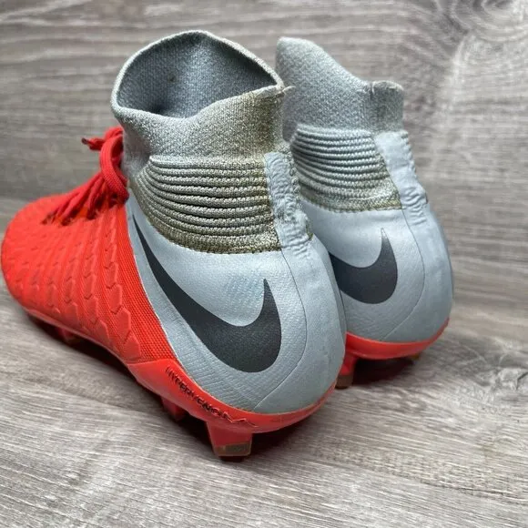 Nike Hypervenom Phantom 3 Elite DF FG GS Youth Soccer Cleats Size 6 ACC Flyknit