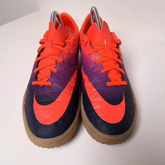 Nike Hypervenom Phelon Sneakers Mens 9 Low Trainers Shoes Orange
