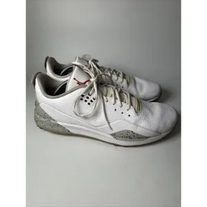Nike Jordan ADG 3 Golf Shoes White Cement Spikeless CW7242-100 Men Size 13