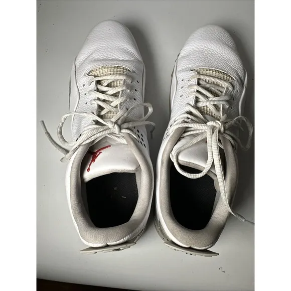 Nike Jordan ADG 3 Golf Shoes White Cement Spikeless CW7242-100 Men Size 13