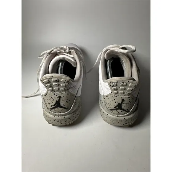 Nike Jordan ADG 3 Golf Shoes White Cement Spikeless CW7242-100 Men Size 13