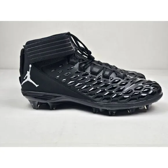 Nike Jordan Force‎ Savage Pro 2 Football Cleats Mens 14.5 &amp; 16 Black CV1663-003