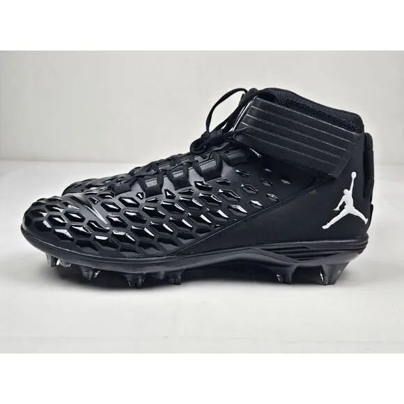 Nike Jordan Force‎ Savage Pro 2 Football Cleats Mens 14.5 &amp; 16 Black CV1663-003