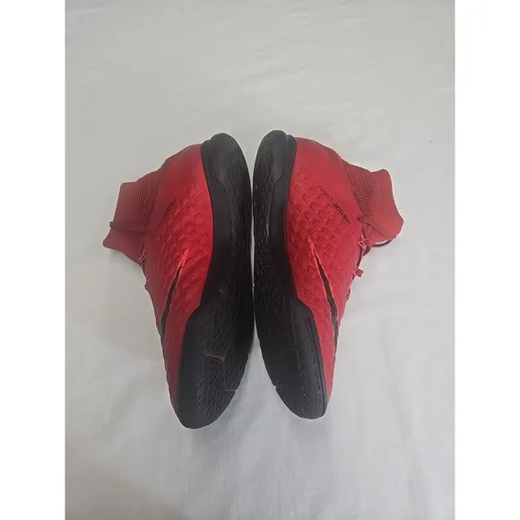 Nike JR Hypervenomx Proximo 2 DF IC Football Shoes Color University Red Black 5Y