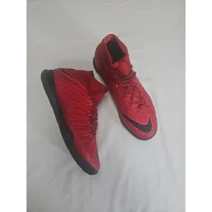 Nike JR Hypervenomx Proximo 2 DF IC Football Shoes Color University Red Black 5Y