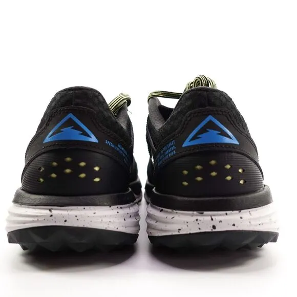 Nike Juniper Trail Black Yellow Hiking Shoes CW3809-004 Womens Size 10 Mens 8.5