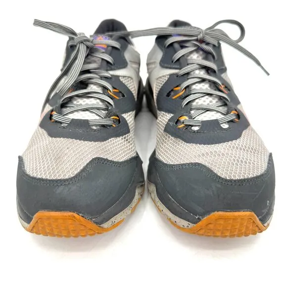 NIKE Juniper Trail Running Shoes Cobblestone Rush Orange Black Gray Size 14